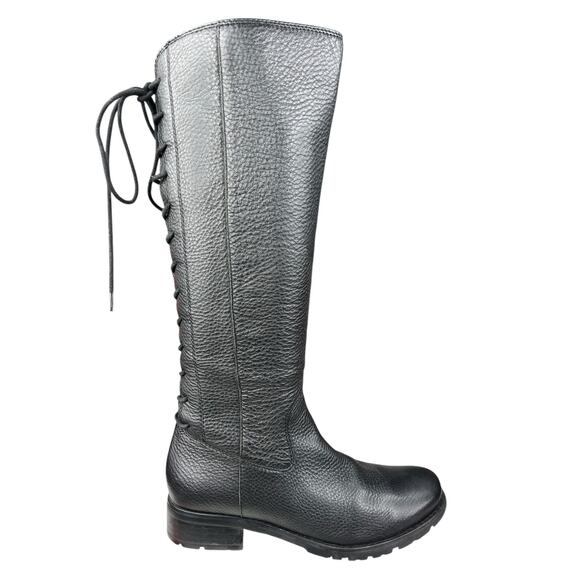 Sofft Women’s Sharnell Ii Black Leather Tall Riding Boot Size US 7 - Picture 1 of 12